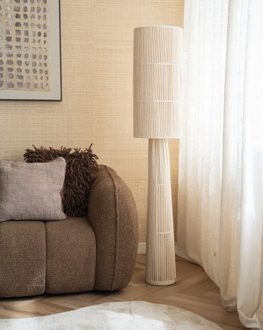 Large Floor Lamp Michiel Cream - Things I Like Things I Love