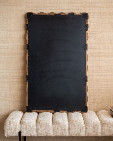 Large Mirror Ondine Mango Wood - Things I Like Things I Love