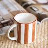Large Mug Mykonos Rust Stripe - Things I Like Things I Love