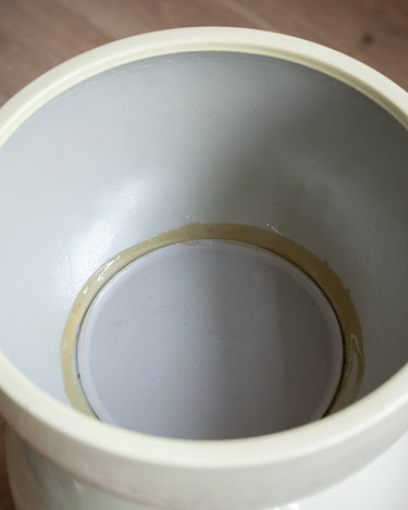 Large Planter Mimea Enamel Green - Things I Like Things I Love