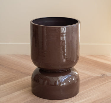 Large Planter Toval Brown - Things I Like Things I Love