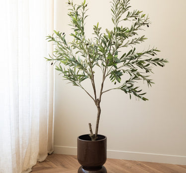 Large Planter Toval Brown - Things I Like Things I Love