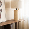 Large Table Lamp Amara Travertine - Things I Like Things I Love