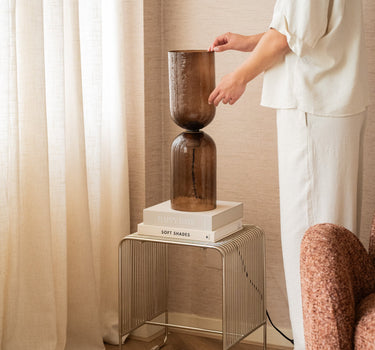 Large Table Lamp Gigi Glass - Things I Like Things I Love