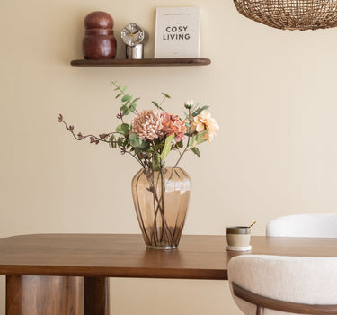 Large Vaas Glass Brown - Things I Like Things I Love