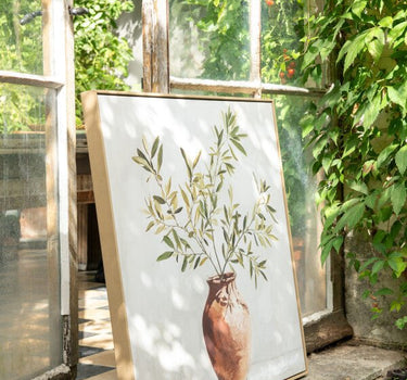 Large Wall Art Olive Branch Acryl - Things I Like Things I Love