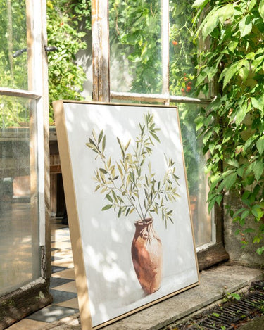 Large Wall Art Olive Branch Acryl - Things I Like Things I Love