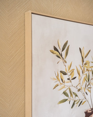Large Wall Art Olive Branch Acryl - Things I Like Things I Love