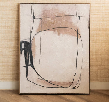 Large Wall Art Pale Pulse - Things I Like Things I Love
