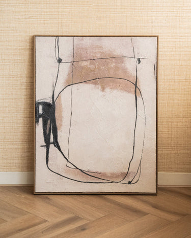 Large Wall Art Pale Pulse - Things I Like Things I Love