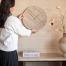 Large Wall Clock Travertine - Things I Like Things I Love