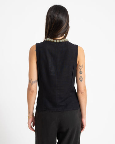 Leilani Waistcoat Black - Things I Like Things I Love