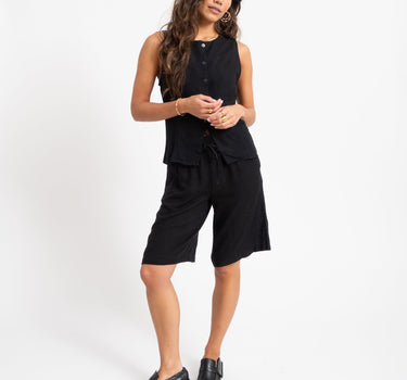 Leilani Waistcoat Black - Things I Like Things I Love