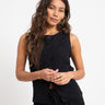 Leilani Waistcoat Black - Things I Like Things I Love
