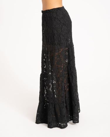 Lela Lace Skirt Zwart One Size - Things I Like Things I Love