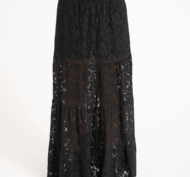 Lela Lace Skirt Zwart One Size - Things I Like Things I Love