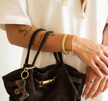 Leonie Belted Slouchy Bag Bruin - Things I Like Things I Love