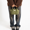 Leonie Belted Slouchy Bag Groen - Things I Like Things I Love