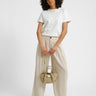 Leonie Belted Slouchy Bag Sand - Things I Like Things I Love