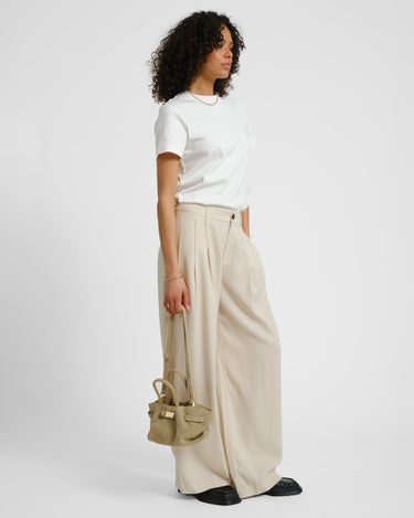 Leonie Belted Slouchy Bag Sand - Things I Like Things I Love