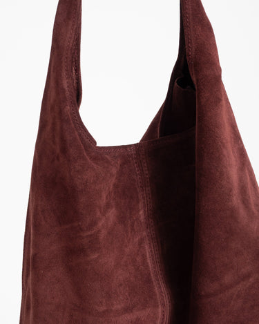 Loreen Suede Bag Bordeaux - Things I Like Things I Love