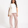 Loreen Suede Bag Ecru - Things I Like Things I Love