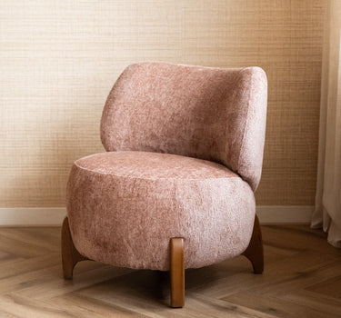 Lounge Chair Binoa Old Pink - Things I Like Things I Love