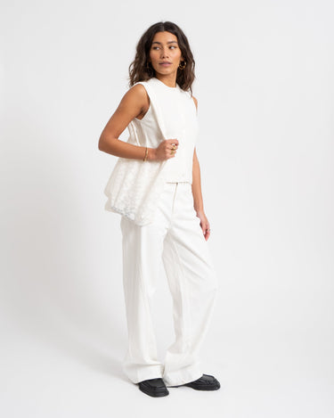 Luna Lace Tote Bag Vanilla Ice - Things I Like Things I Love