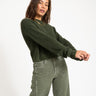 Maysa O - Neck Knit Kombu Green - Things I Like Things I Love