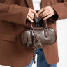 Mia Crossover Charm Bag Seal Brown - Things I Like Things I Love