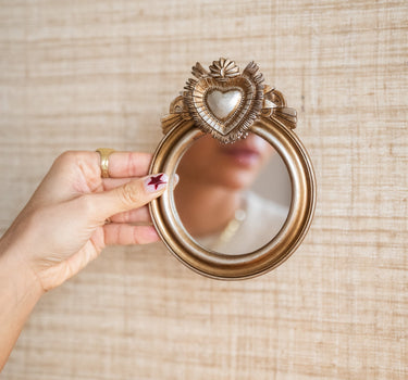 Mirror Burning Heart Gold - Things I Like Things I Love