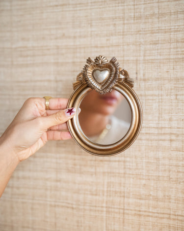 Mirror Burning Heart Gold - Things I Like Things I Love