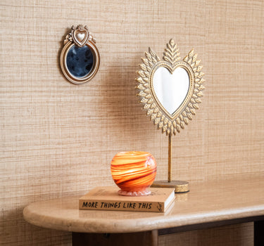 Mirror Burning Heart Gold - Things I Like Things I Love
