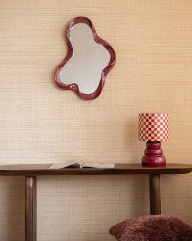 Mirror Organica Cherry Rood - Things I Like Things I Love