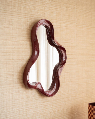 Mirror Organica Cherry Rood - Things I Like Things I Love