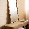 Mirror Wavy Woody Natural - Things I Like Things I Love