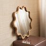 Mirror Wavy Woody Round - Medium - Things I Like Things I Love
