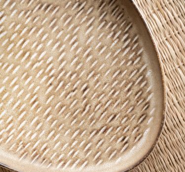 Miyaki Serving Plate Stripes / Dots - Things I Like Things I Love