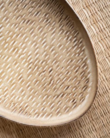 Miyaki Serving Plate Stripes / Dots - Things I Like Things I Love