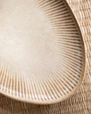 Miyaki Serving Plate Stripes / Dots - Things I Like Things I Love