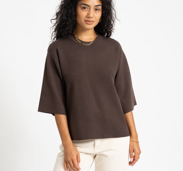 MSCH Agatha East Pullover Brown - Things I Like Things I Love