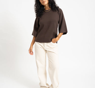 MSCH Agatha East Pullover Brown - Things I Like Things I Love