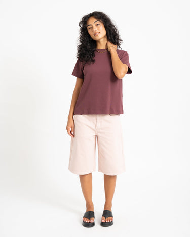 MSCH Aspen Ida Denim Shorts Lichtroze - Things I Like Things I Love