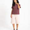 MSCH Aspen Ida Denim Shorts Lichtroze - Things I Like Things I Love