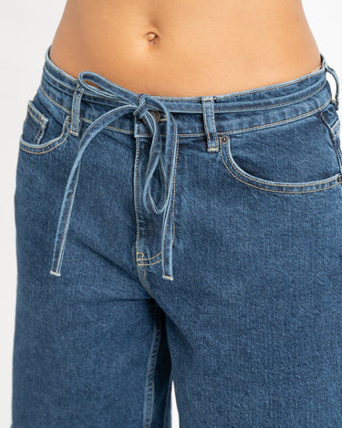MSCH Elide Ada Denim Shorts Donkerblauw - Things I Like Things I Love