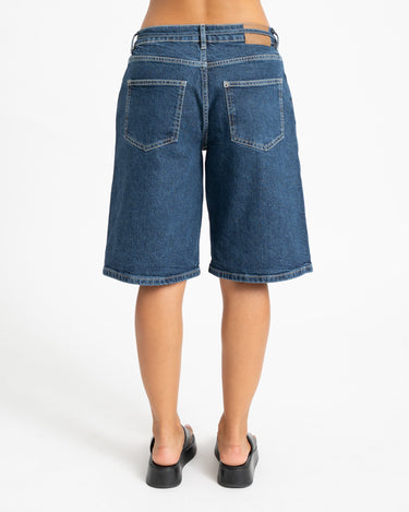 MSCH Elide Ada Denim Shorts Donkerblauw - Things I Like Things I Love
