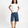 MSCH Elide Ada Denim Shorts Donkerblauw - Things I Like Things I Love