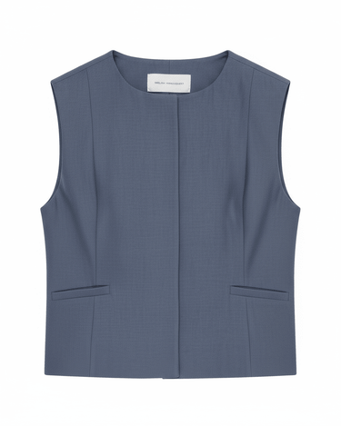 MSCH Frode Waistcoat Blue - Things I Like Things I Love