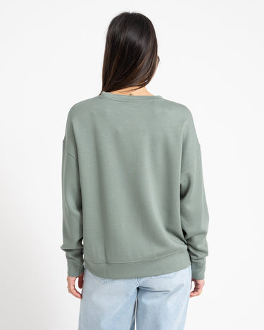 MSCH Ima Q Sweatshirt Green - Things I Like Things I Love