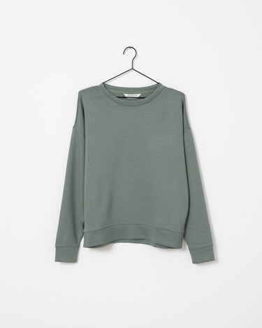 MSCH Ima Q Sweatshirt Green - Things I Like Things I Love